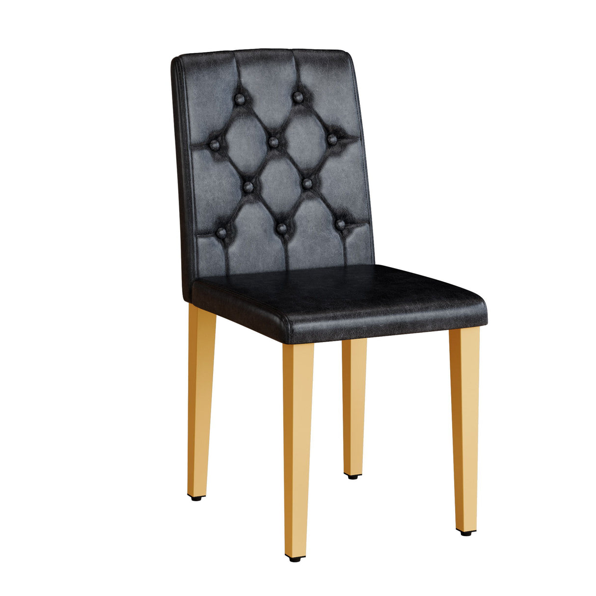 Dining Chairs With Ergonomic Buckle Backrest Comfort