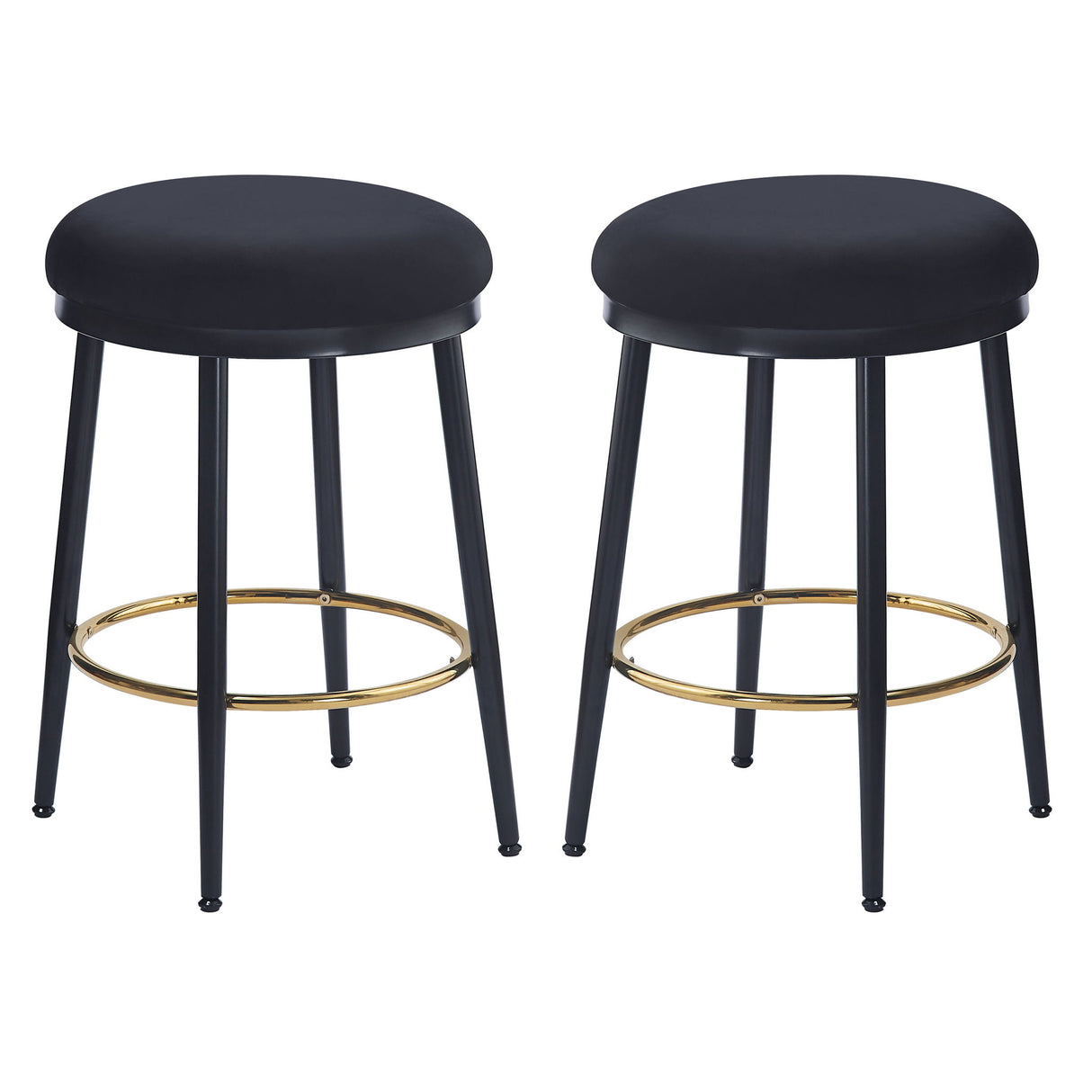 Stylish Design Counter Stools (Set of 2)
