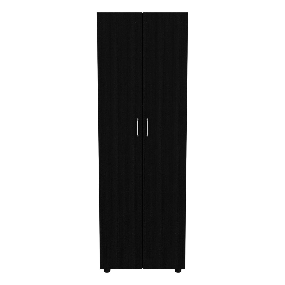Armoire Organiser, Two Shelves, Rod, Double Door Cabinet Armoire