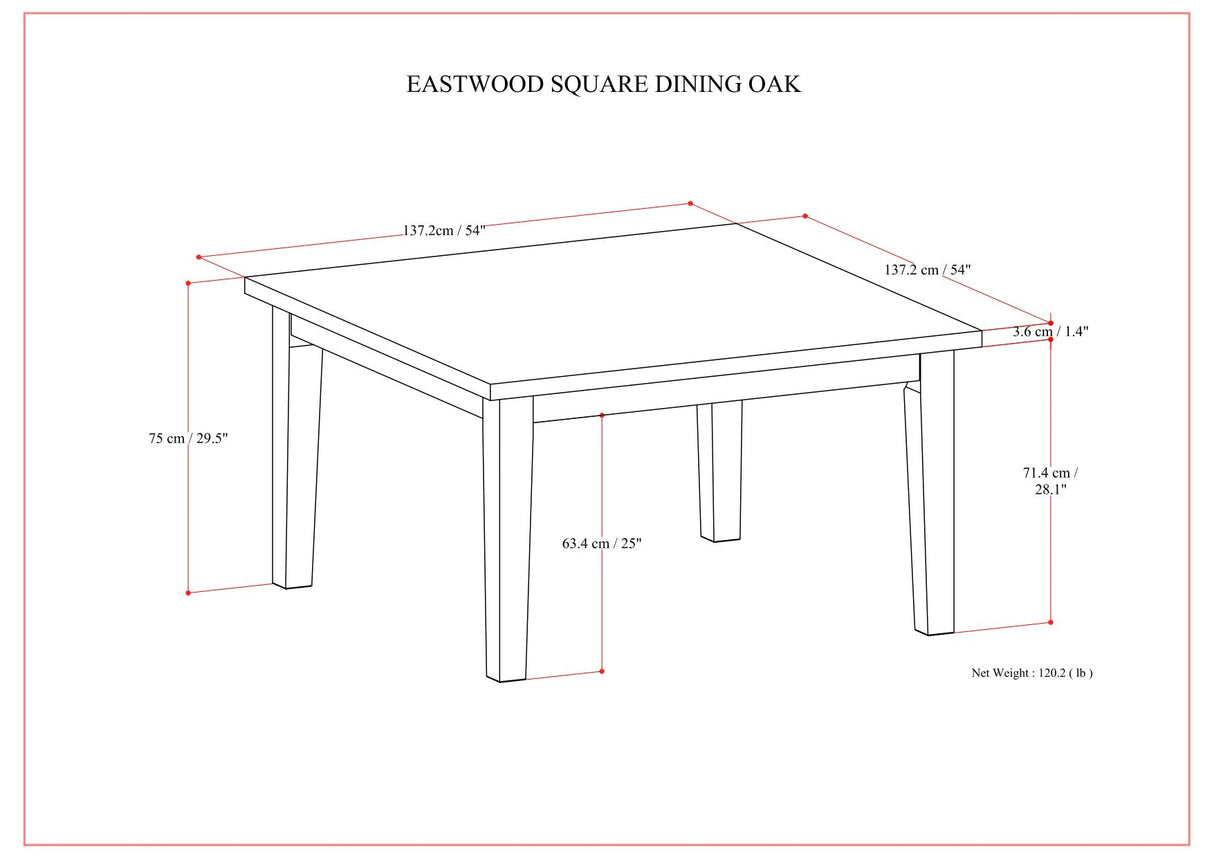 Eastwood - Handcrafted Dining Table