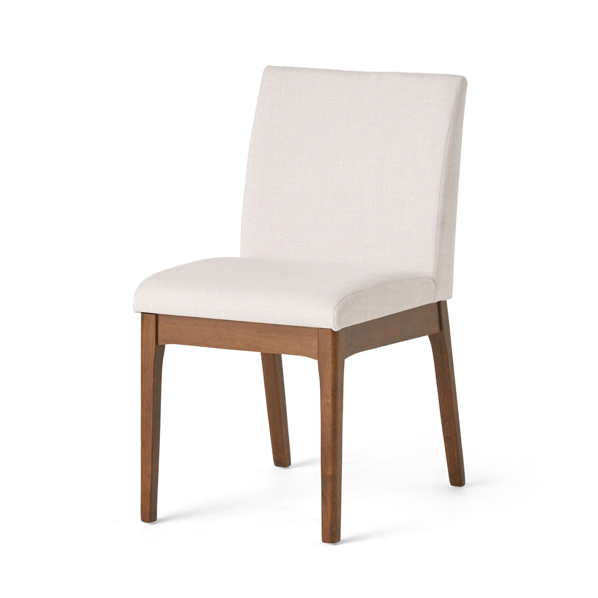 Contemporary Fabric Comfort Dining Chairs (Set of 2)