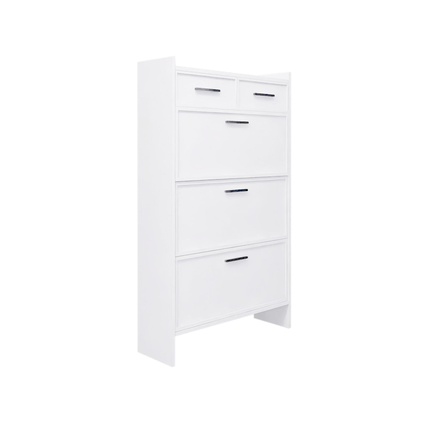3 Doors Shoe Cabinet With 2 Drawers