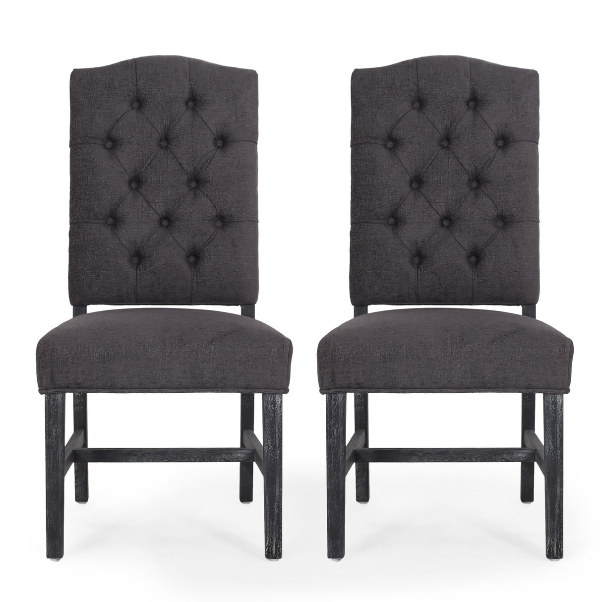 Elegant Dining Chair With Button Tufted Design