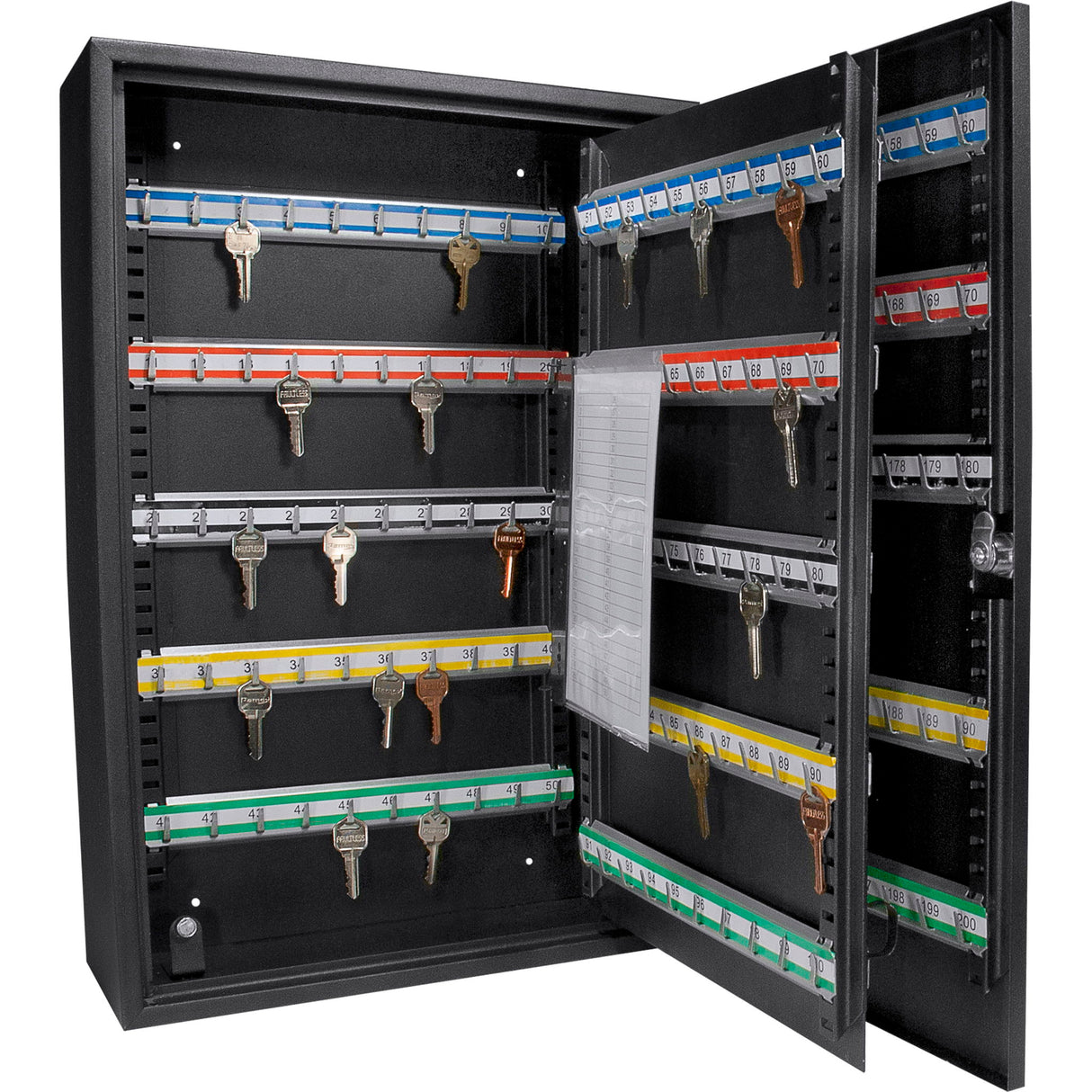 Adjustable Key Cabinet With Lock