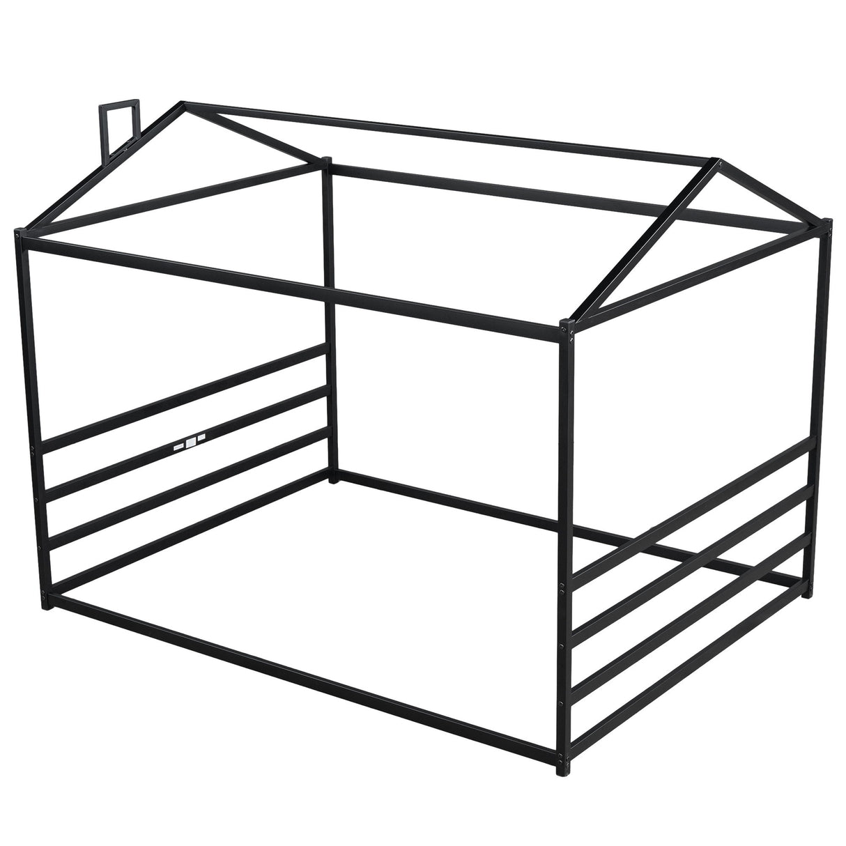 Metal House Shape Platform Bed