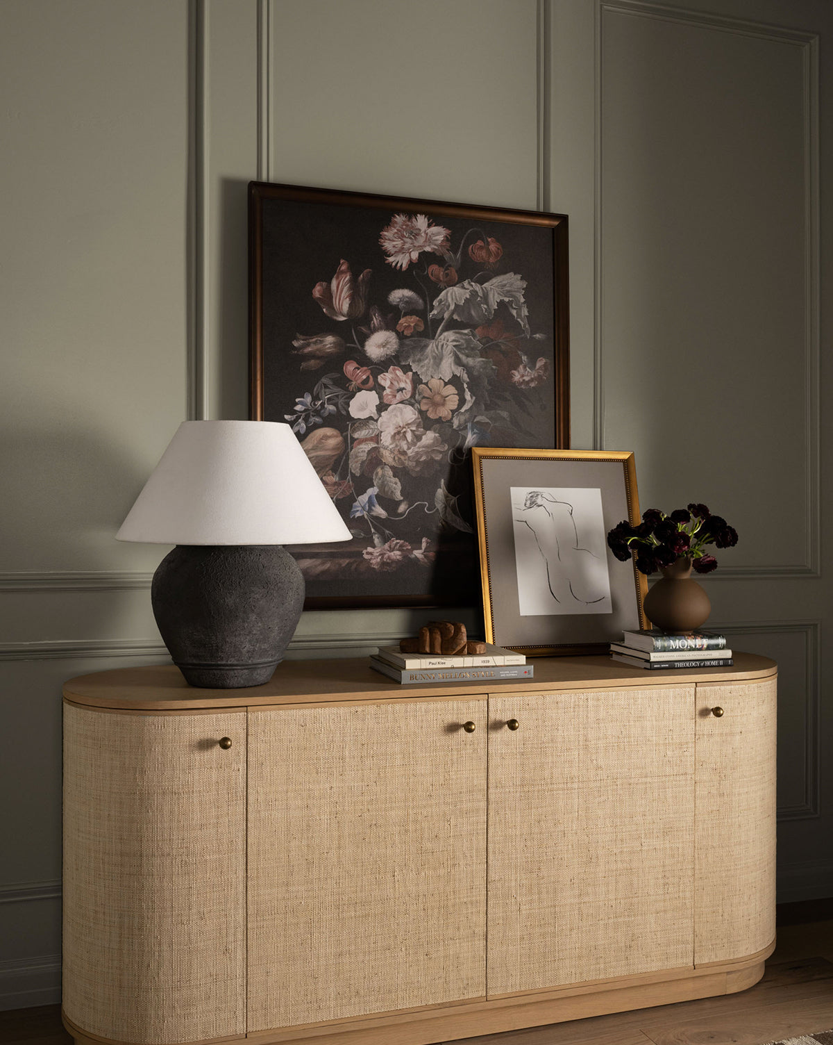 Linu Woven Sideboard by McGee and Co