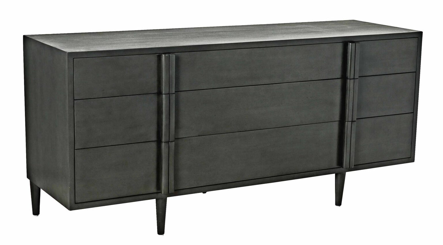 Morton 9 drawer dresser by Noir