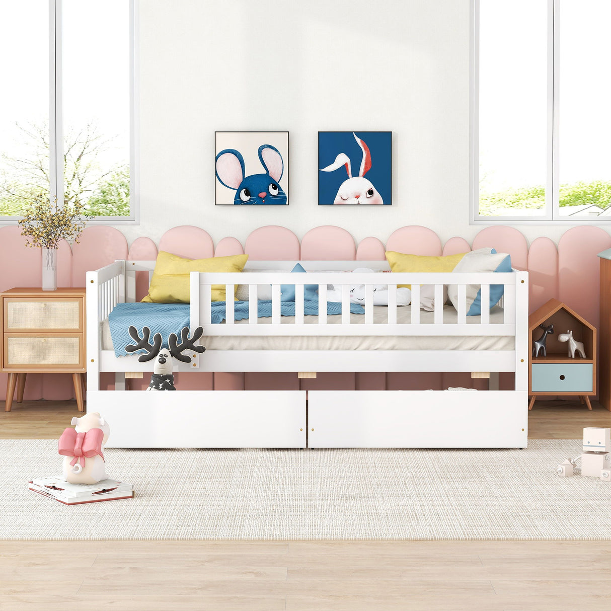 Multi Functional Wooden Daybed Bed