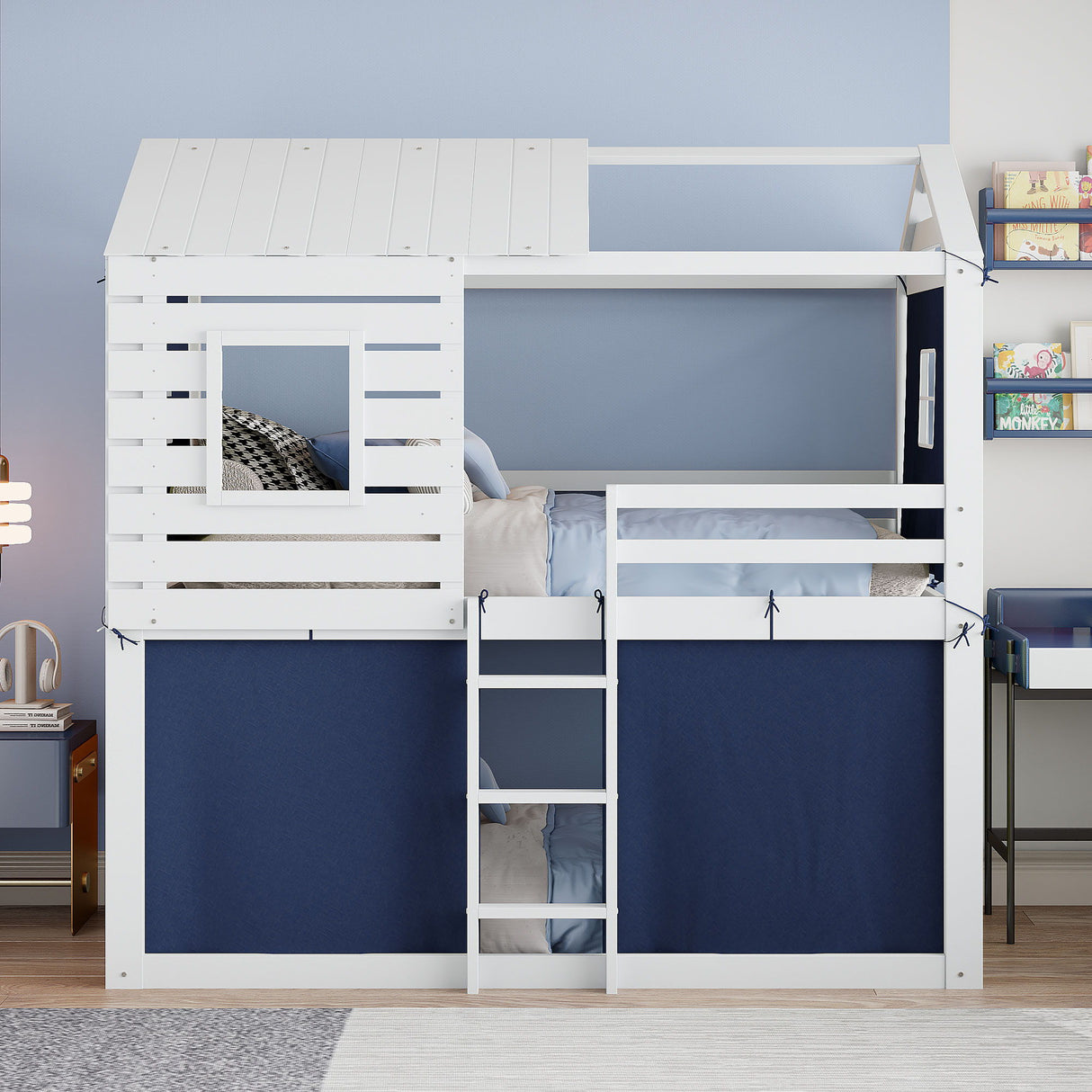 Bunk House Bed With Tent