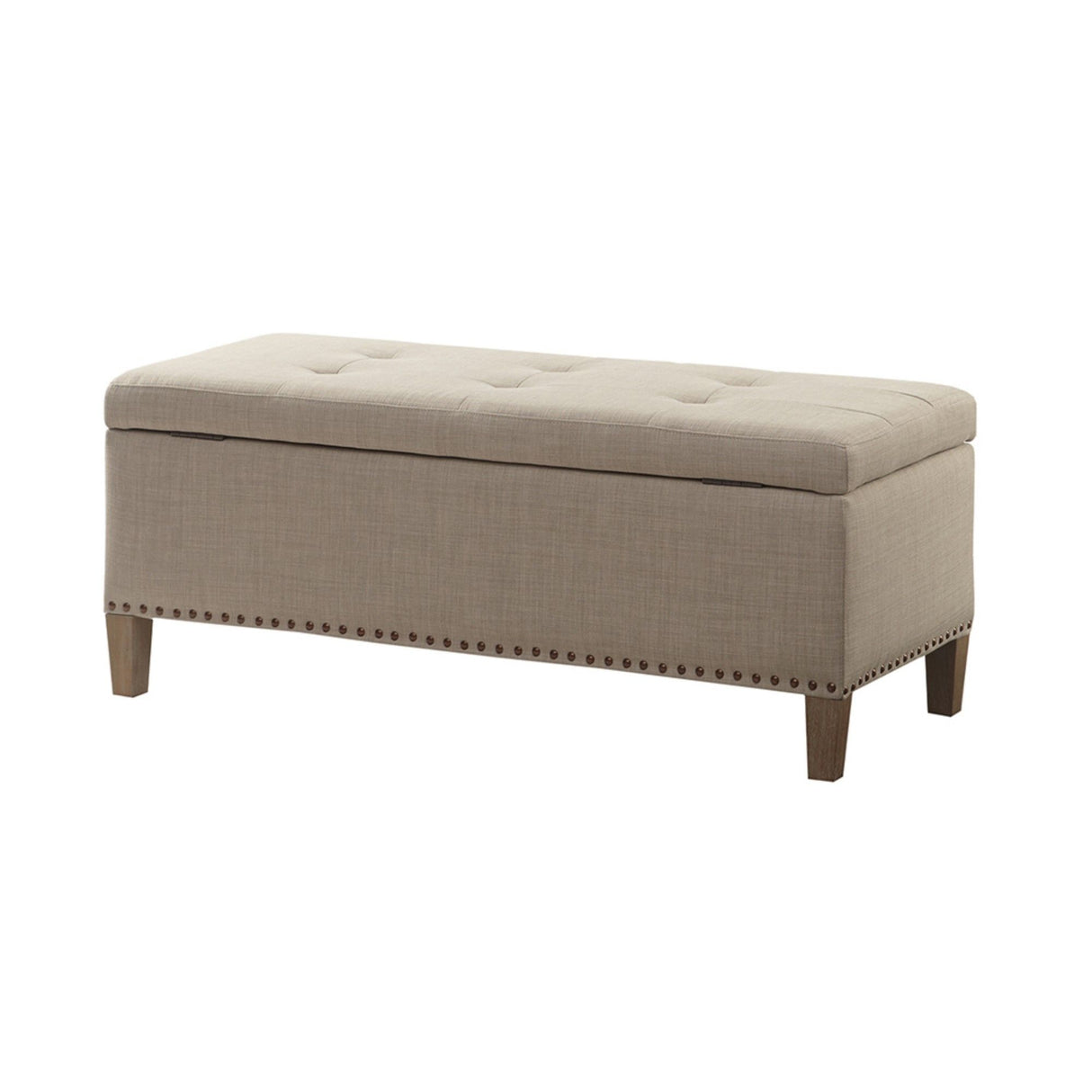 Modern Tufted Top Soft Close Storage Bench