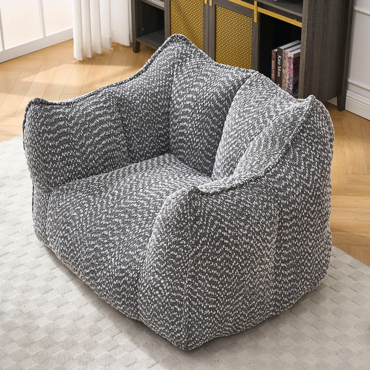 Comfortable Chenille Sofa Chairs With Highly Resilient Foam For Living Rooms And Bedrooms