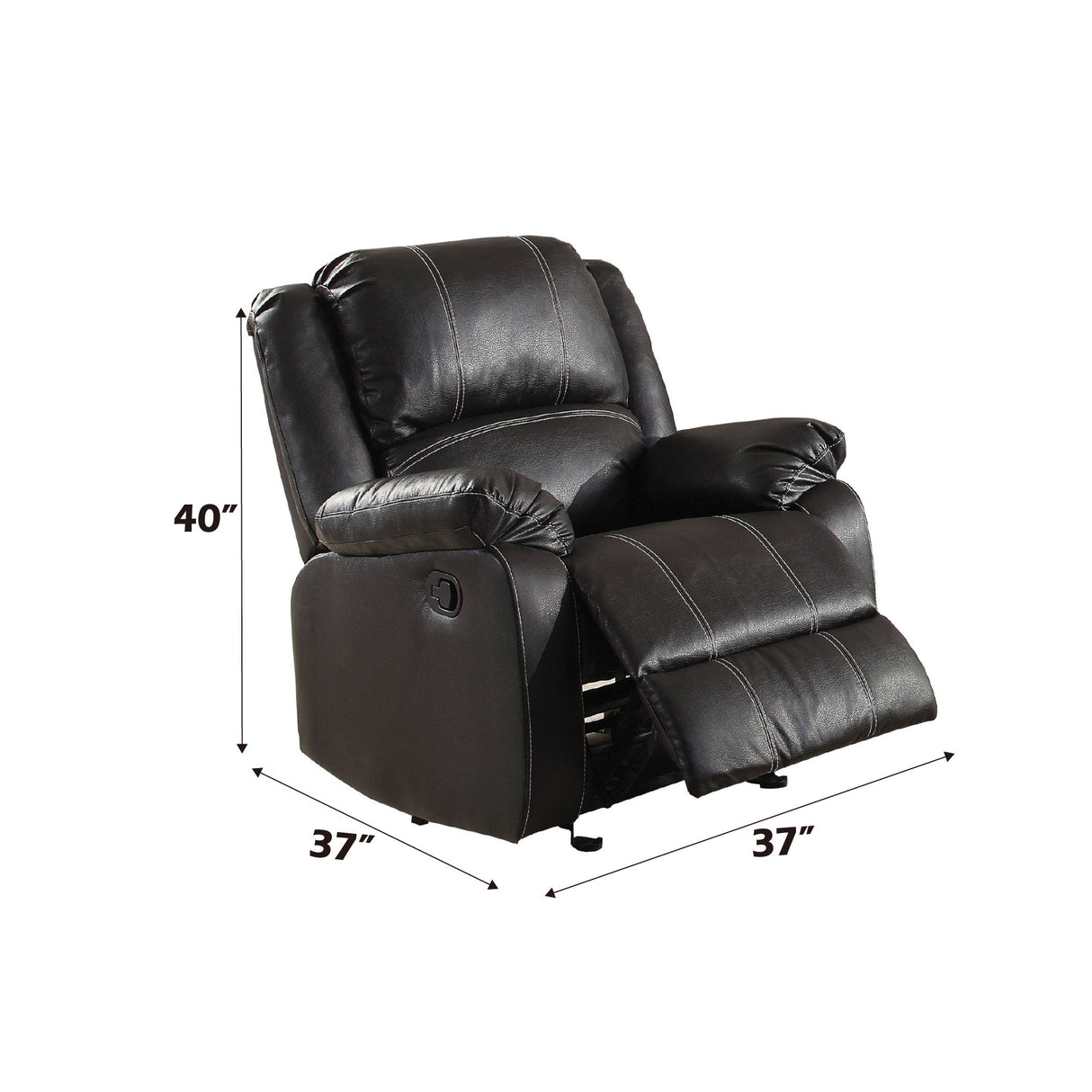 Zuriel - Synthetic Leather Recliner Chair