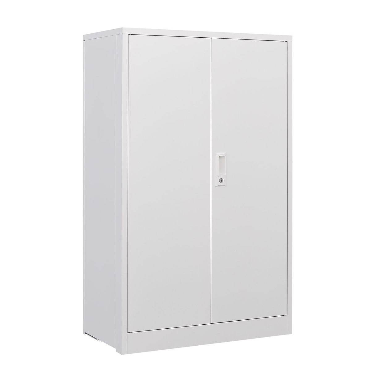 Metal Storage Cabinet With Locking Doors And Adjustable Shelf, Folding Filing Storage Cabinet, Folding Storage Locker Cabinet For Home Office, School, Garage