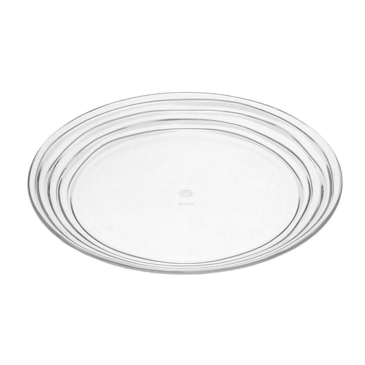 Designer Swirl Acrylic Dinner Plates (Set of 4)