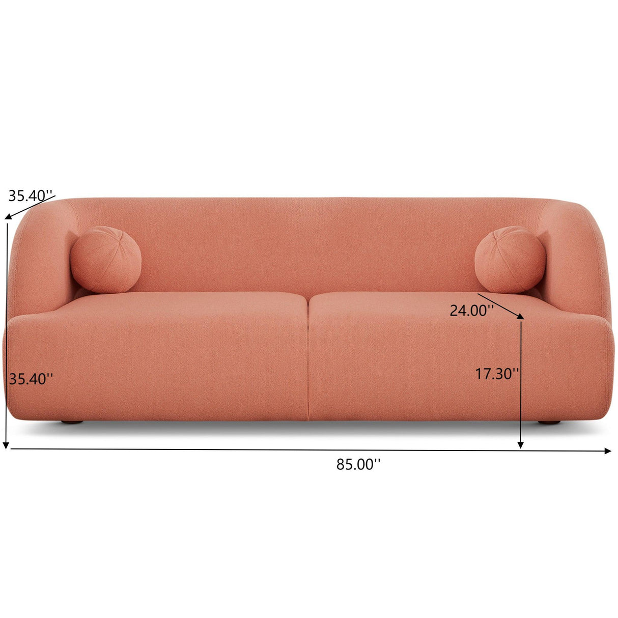 Anna - French Boucle Sofa