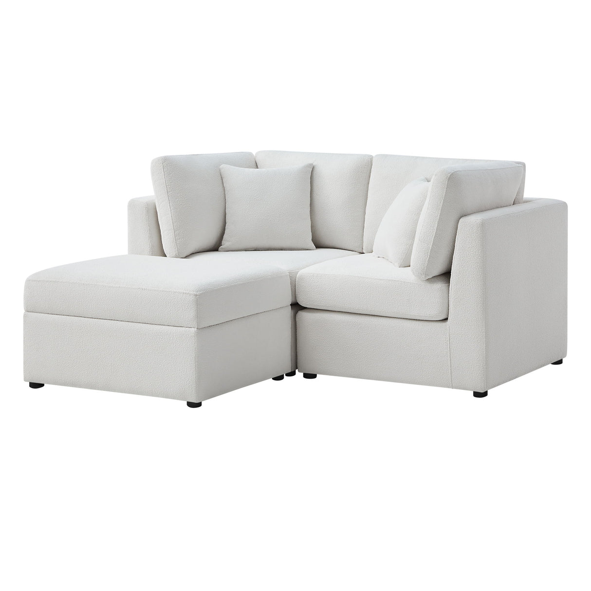 Chauncy - Sectional With Storage Ottoman