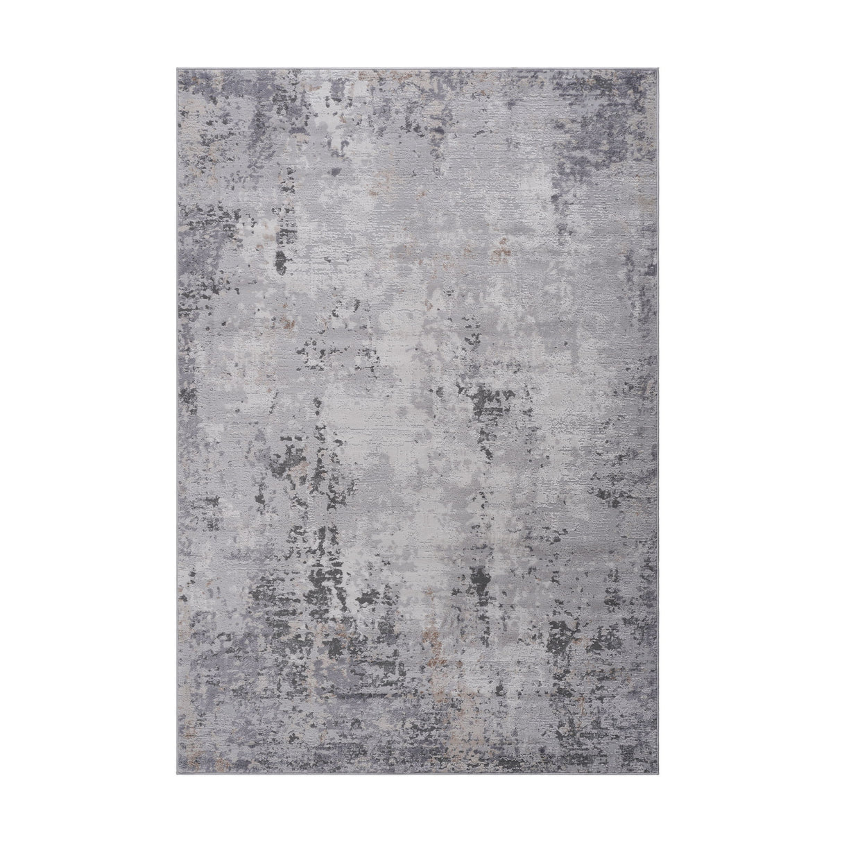 Marfi - 8' X 10' Abstract Area Rug - Ivory / Sand