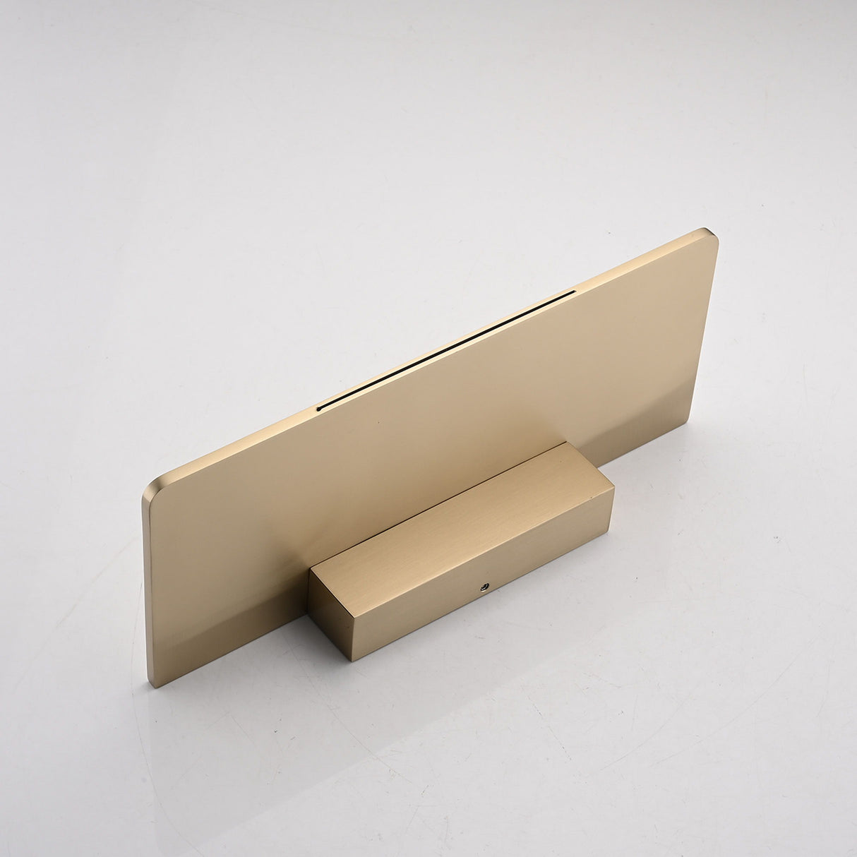 Modern Stainless Steel Waterfall Bathroom Sink Faucet With Single Handle Wall Mount