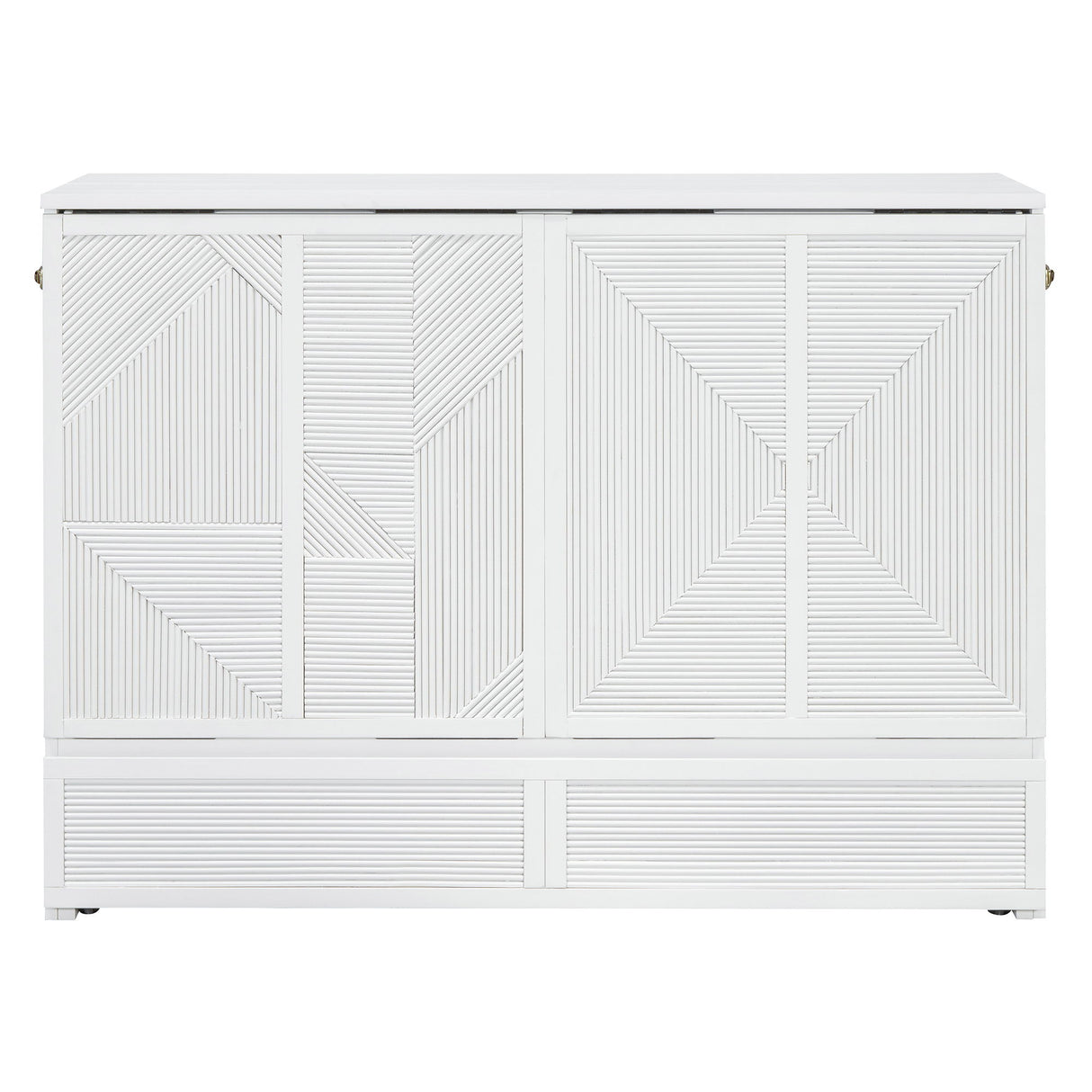 Murphy Bed With Large Drawer, USB Ports And Outlets