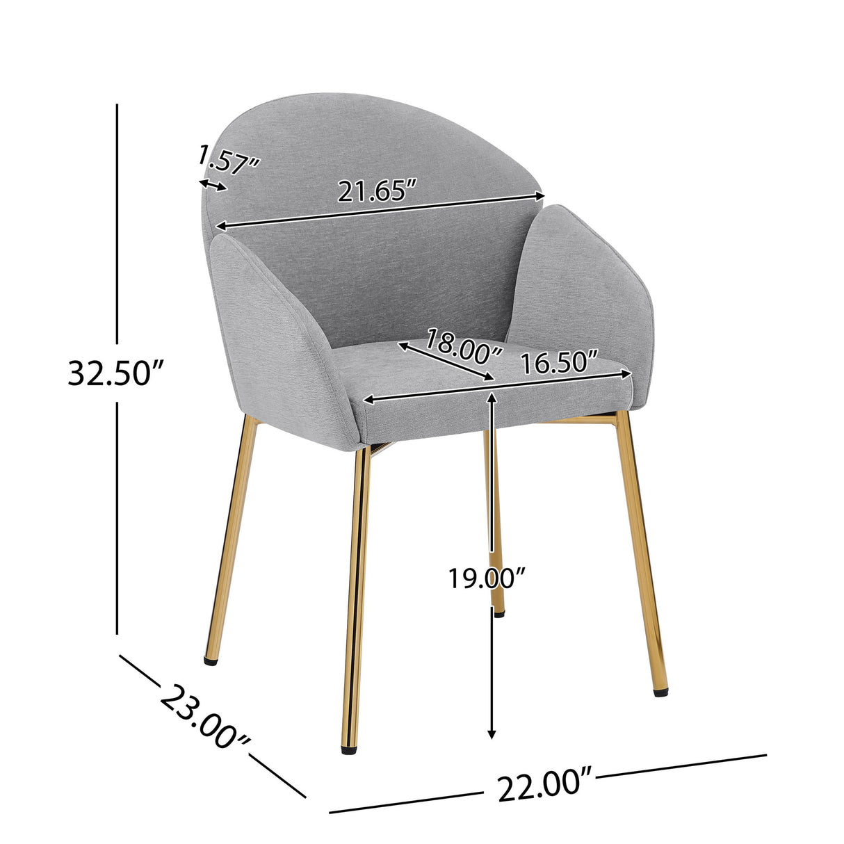 Upholstered Dining Chair (Set of 2)