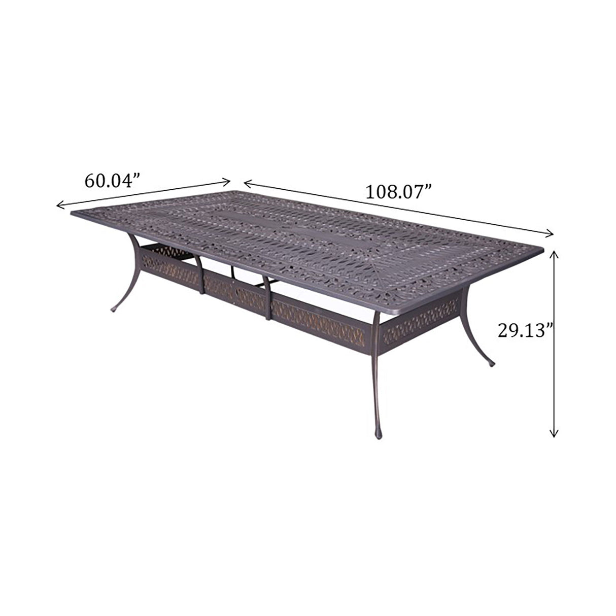 Large Rectangle Table - Desert Night