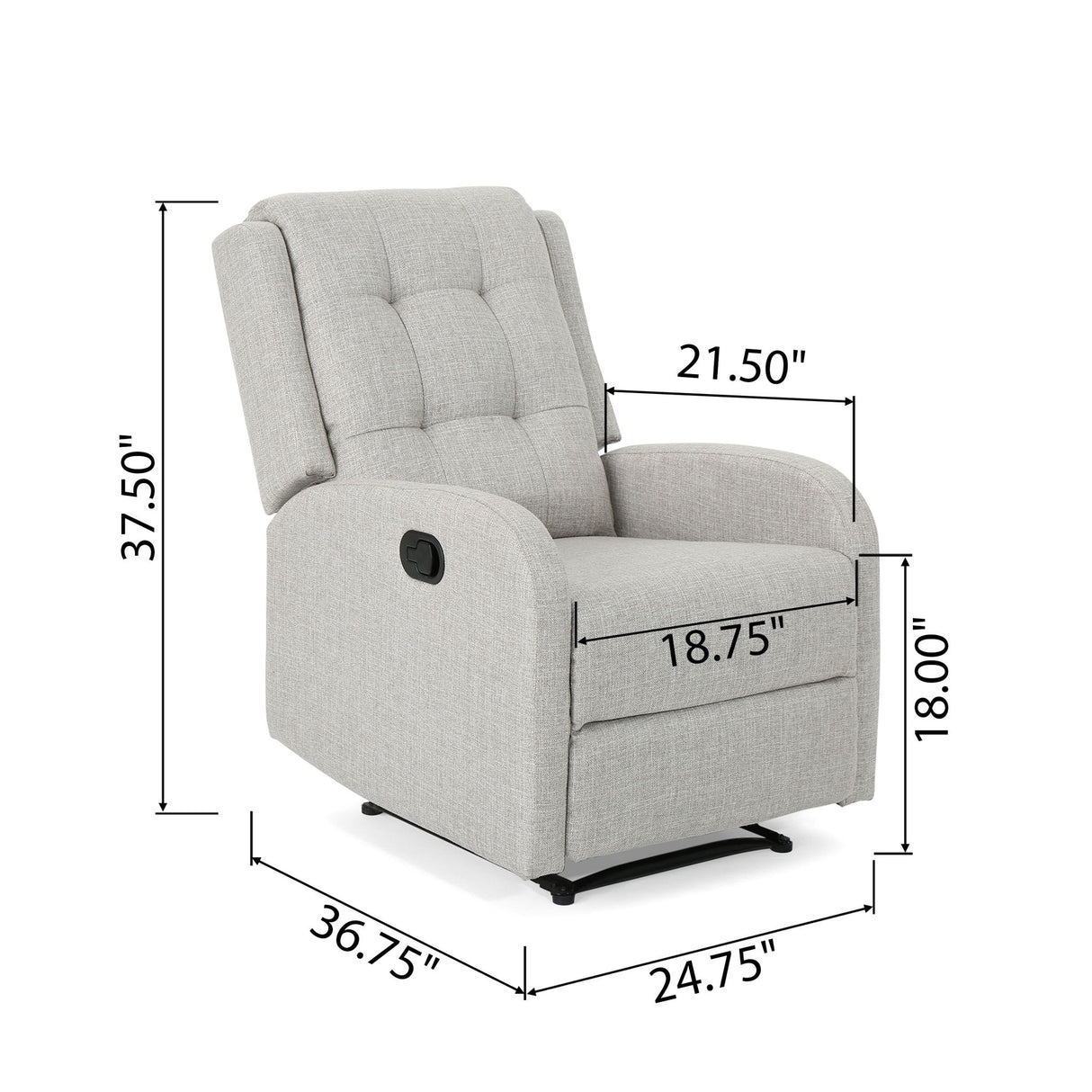 Elegance Manual Wide Standard Recliner