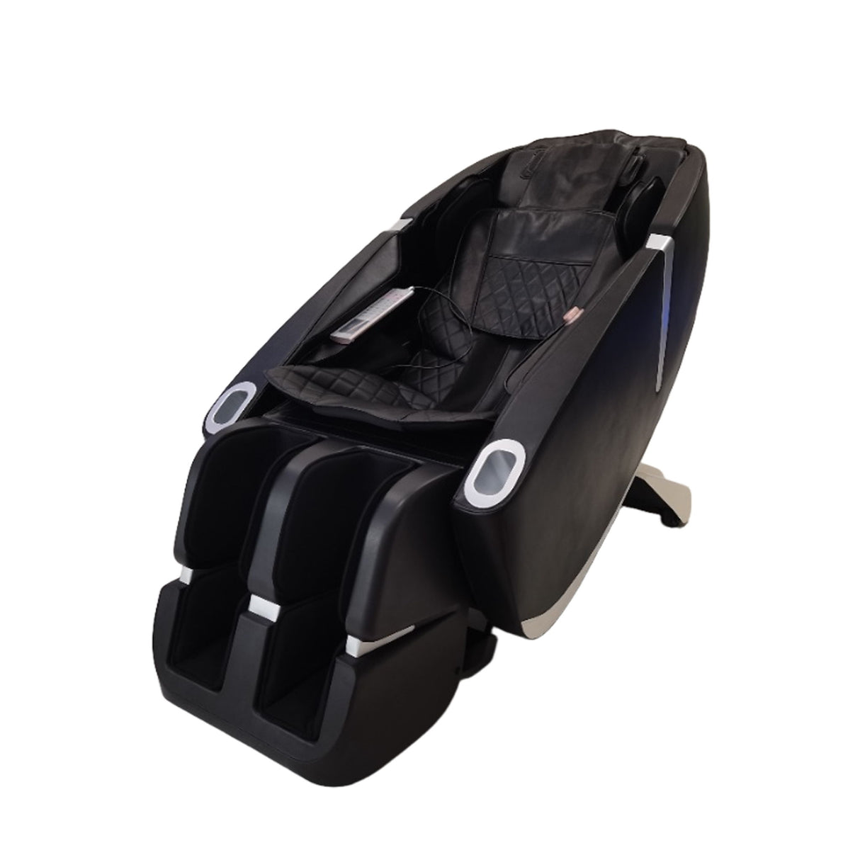 SL Type Pulley Guide, 2D Motor-Massage Manipulator-Space Saver Design, Track Sliding Zero Gravity Multifunction Massage Chair - Black