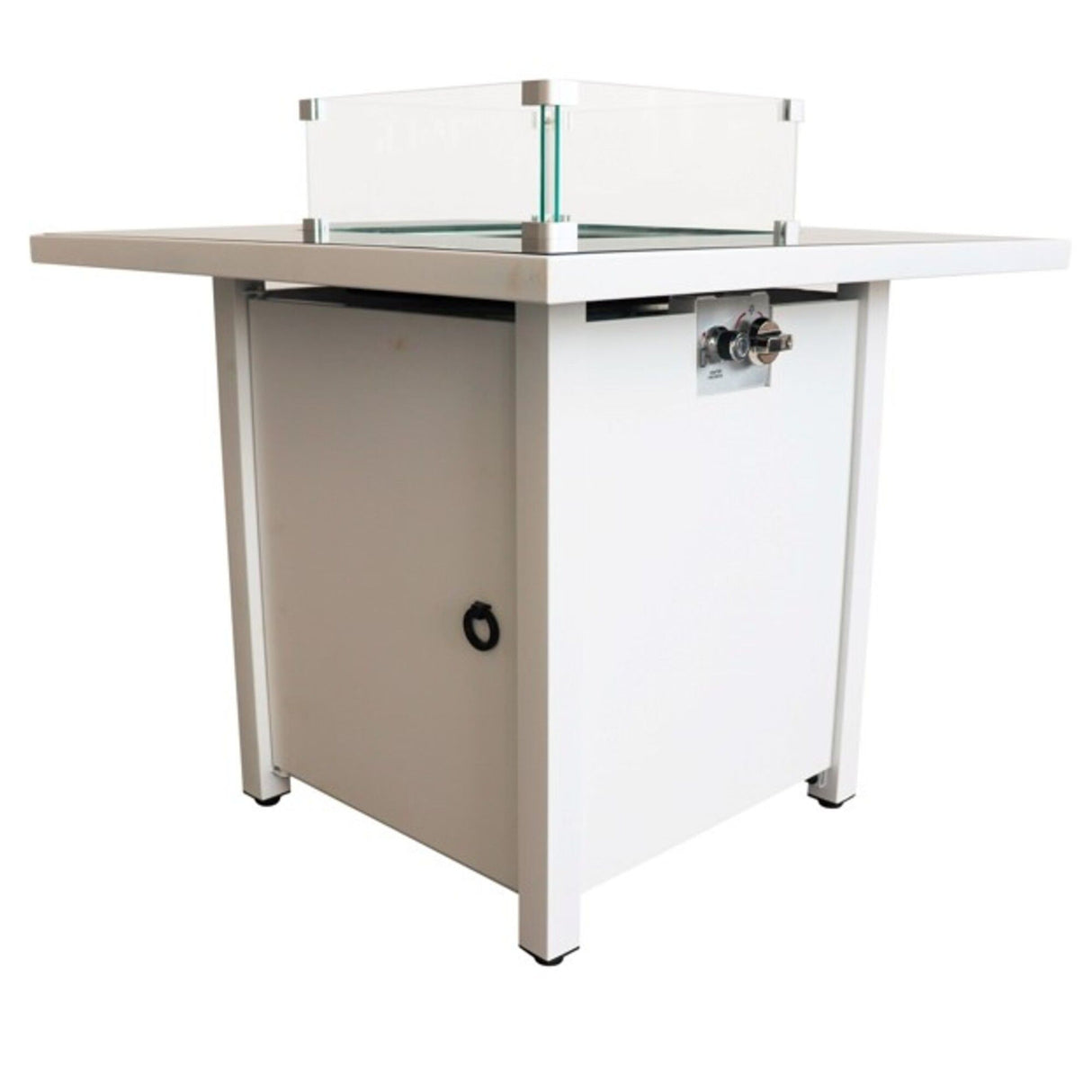 Powdercoated Fire Pit With Top