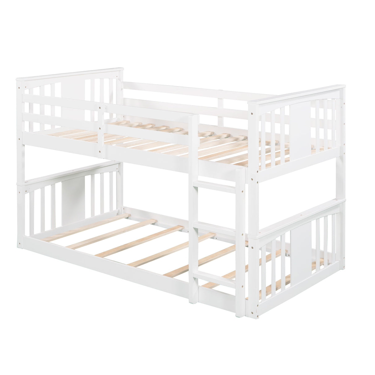 Guardrails Bunk Bed With Ladder