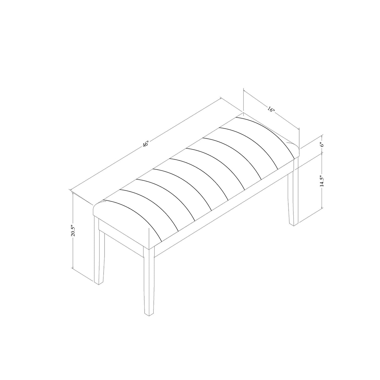 Vhong - Bench - Black