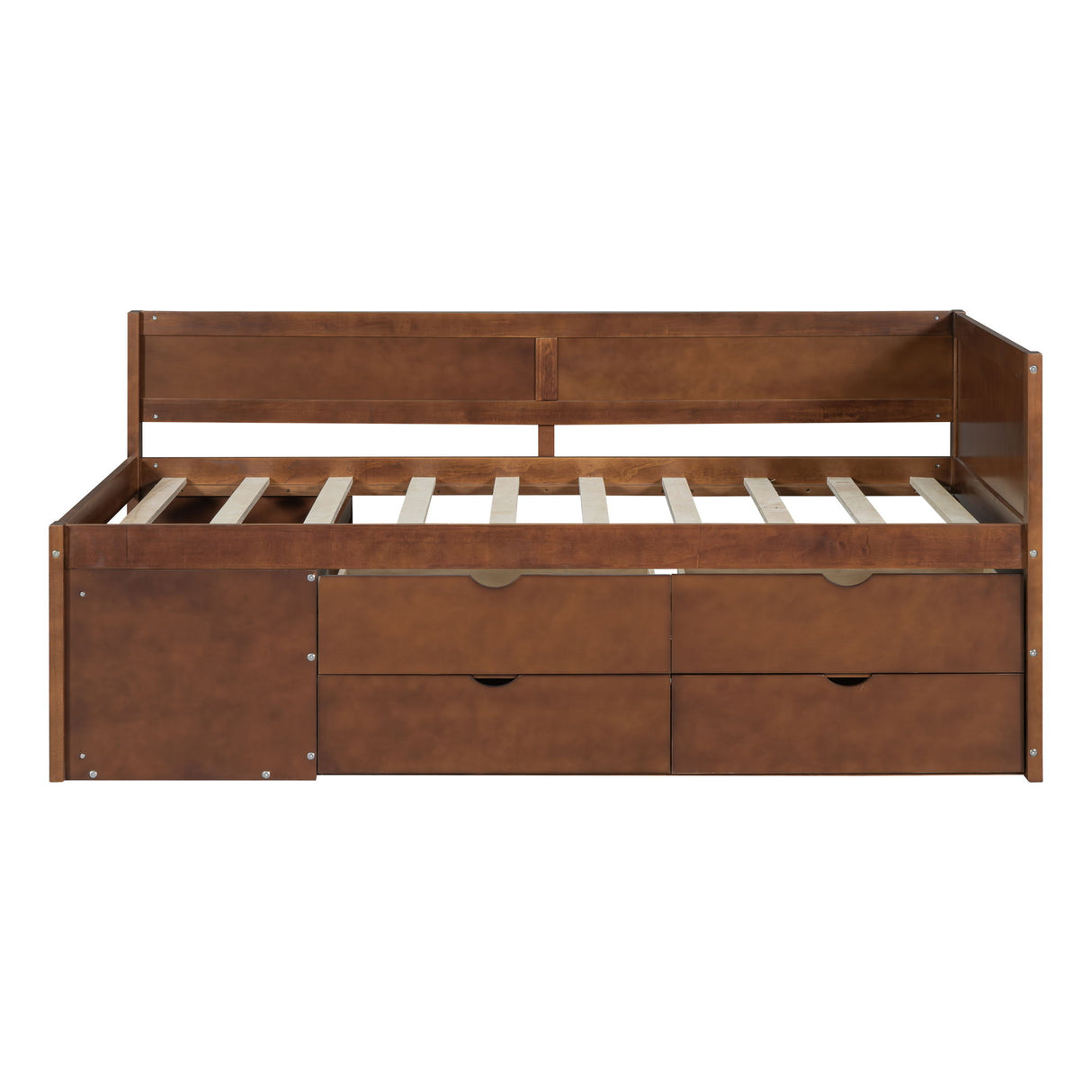 Daybed With Drawers And Shelves