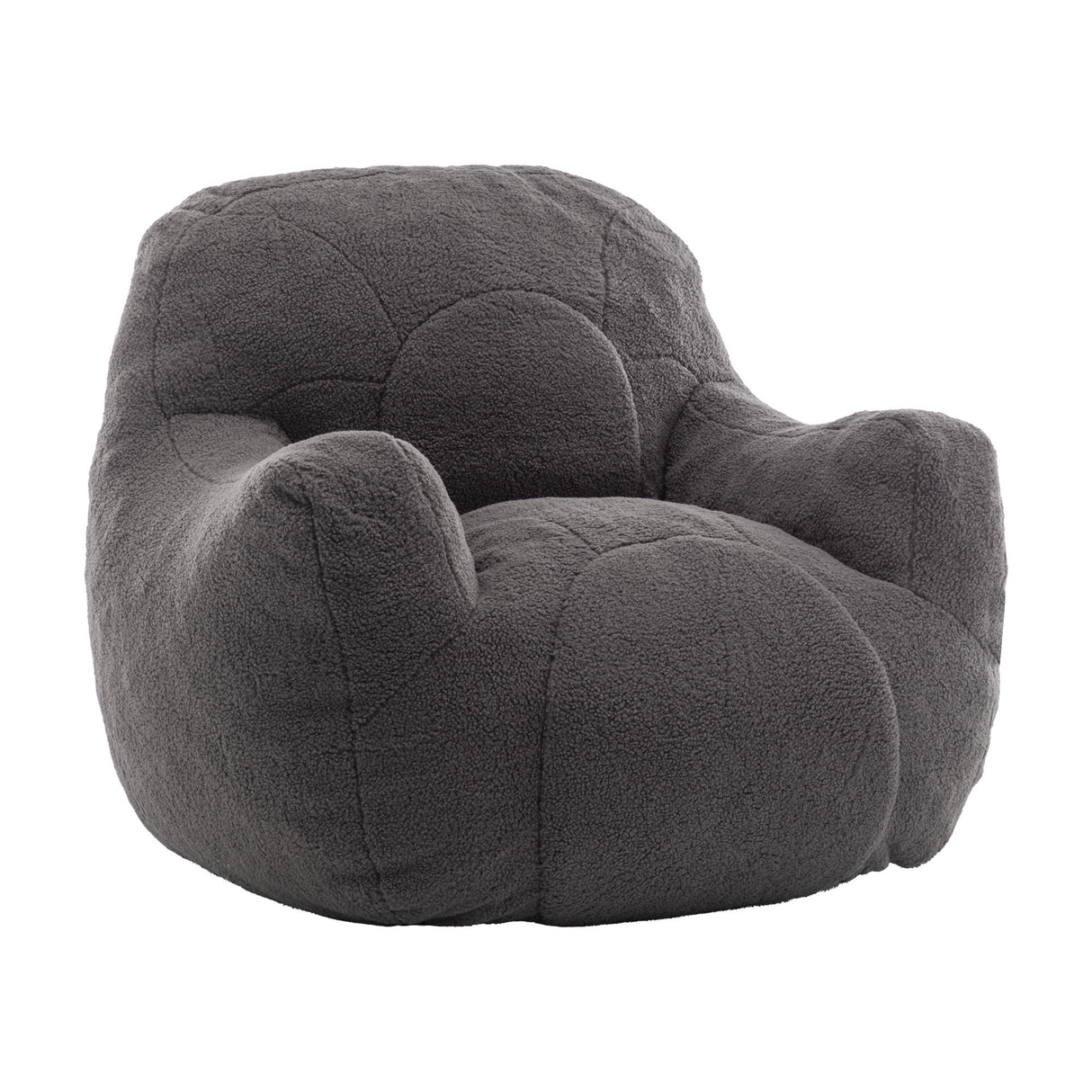 Comfy Bean Bag Chair With Filler, Fluffy And Cozy Seating