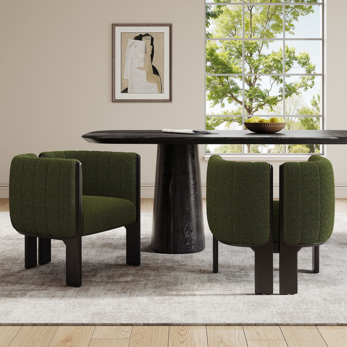 Stylish Seating Dining Chairs (Set of 2)