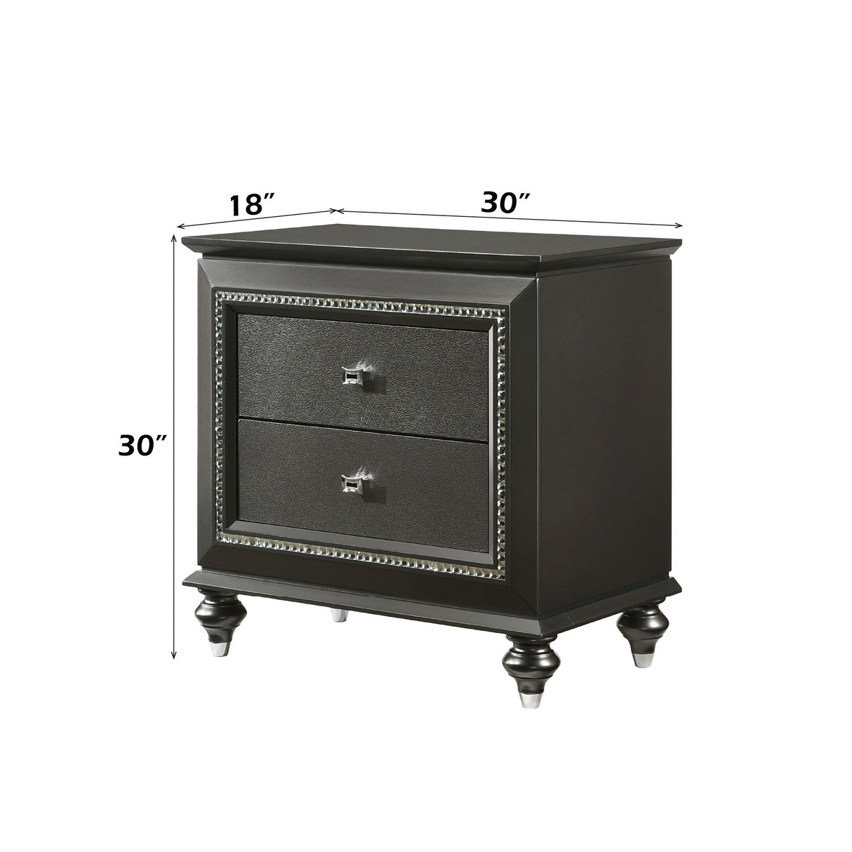 Kaitlyn - Nightstand, Elegant Design