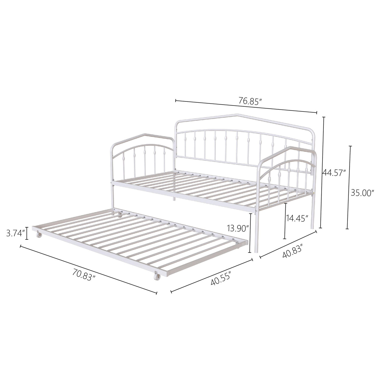 Fox - Daybed With Twin Trundle