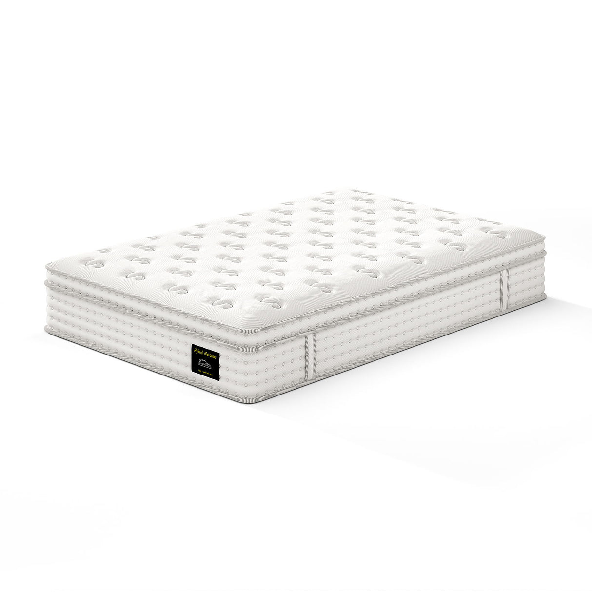 12'' Hybrid Mattress, Memory Foam & Pocket Springs For Pressure Relief