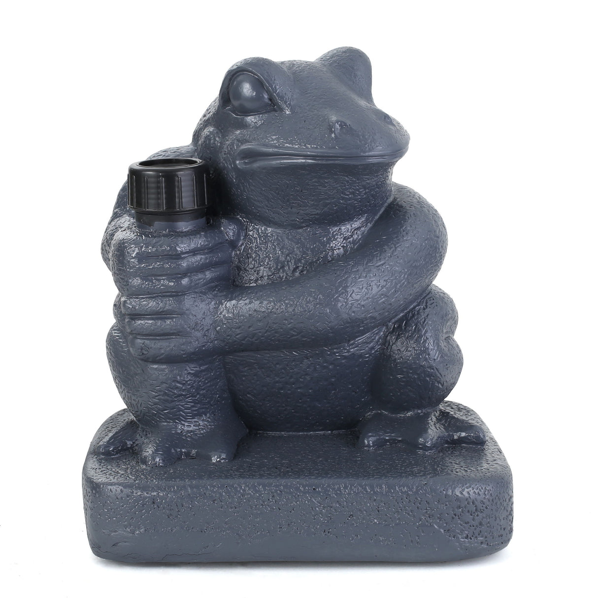Whimsical - Frog Neptune Umbrella Base Concrete