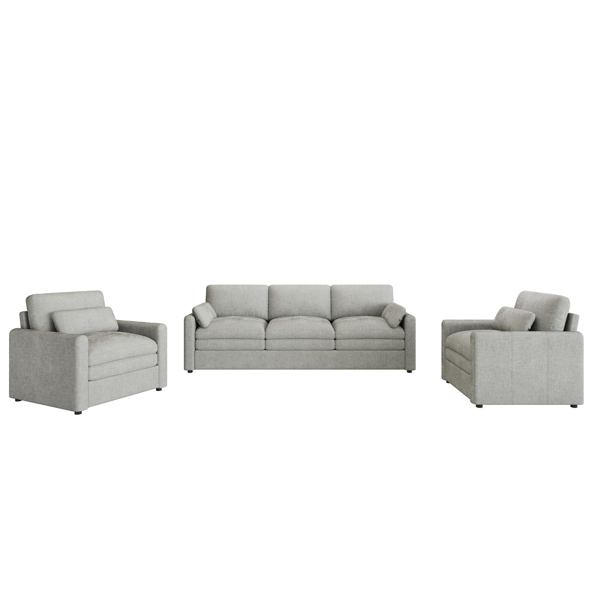 Cozy Sofa Set Oversized Comfy Cloud Sofa With Double Cushion