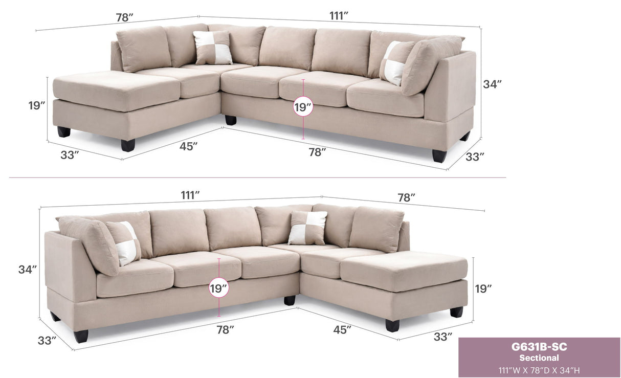 Malone - Comfort Sectional