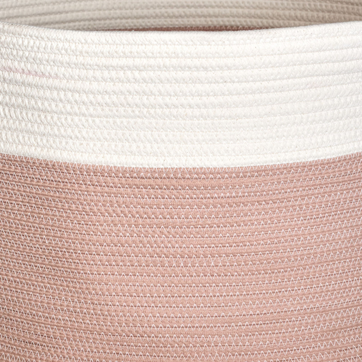 Francis - Cotton Round Laundry And Storage Basket