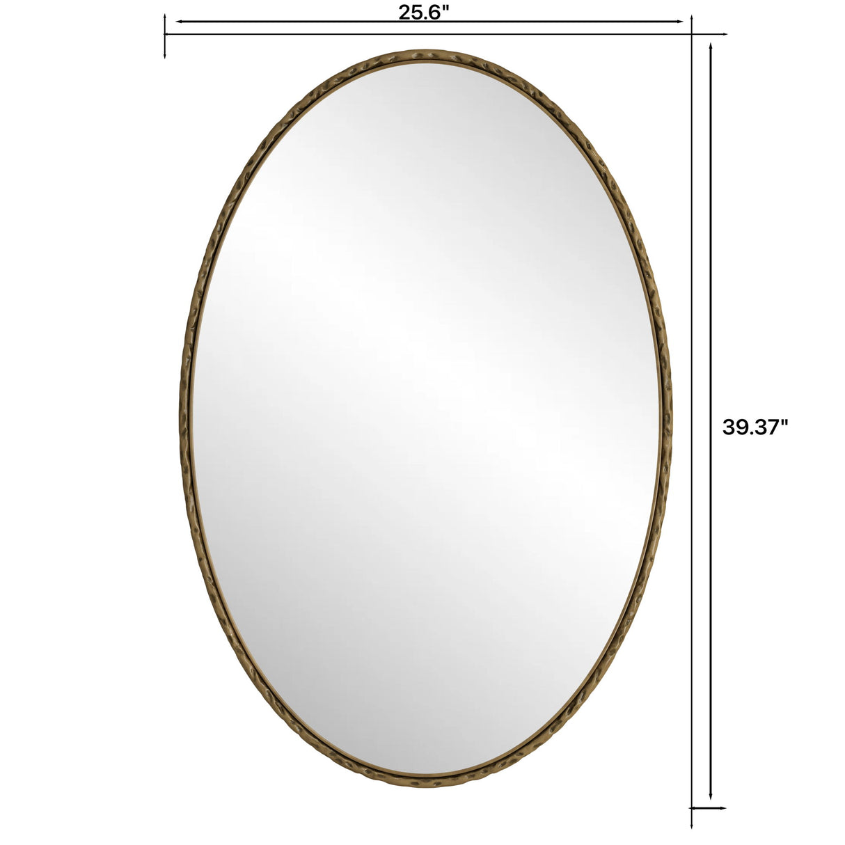 Art Oval Retro Mirror, Wall Hanging