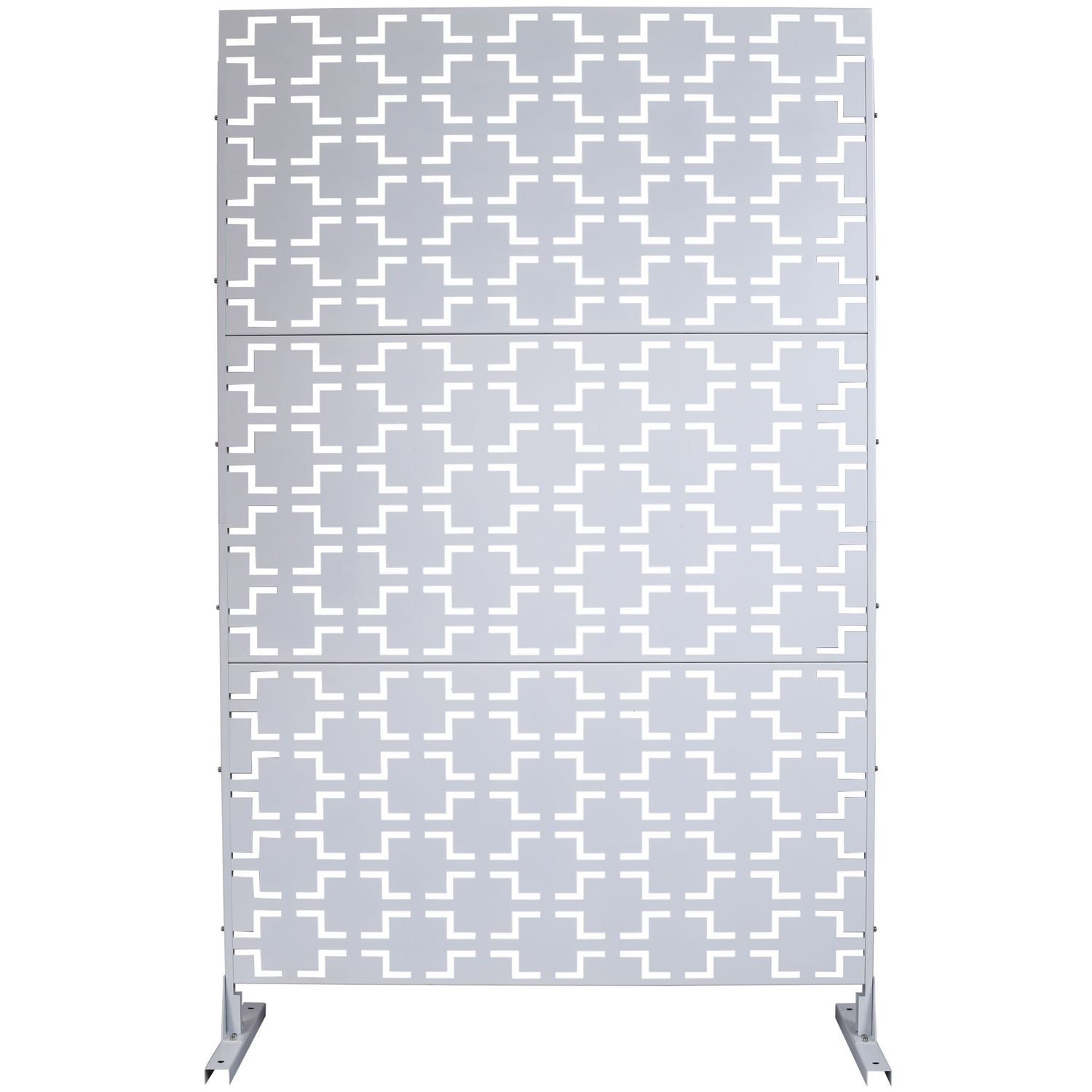 Outdoor & Indoor Metal Privacy Freestanding Decorative Screen