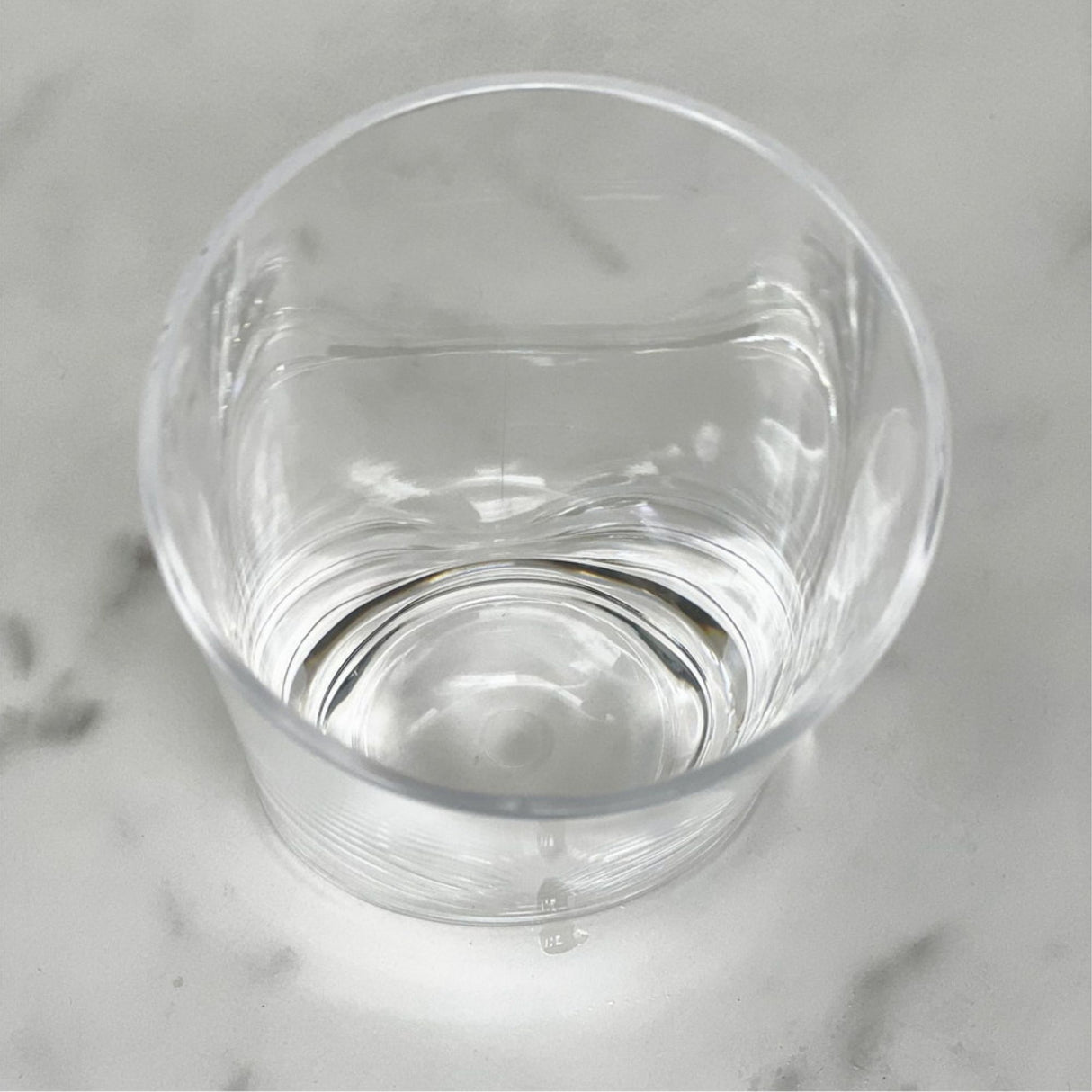 Oval Halo Acrylic Glasses (Set of 4)