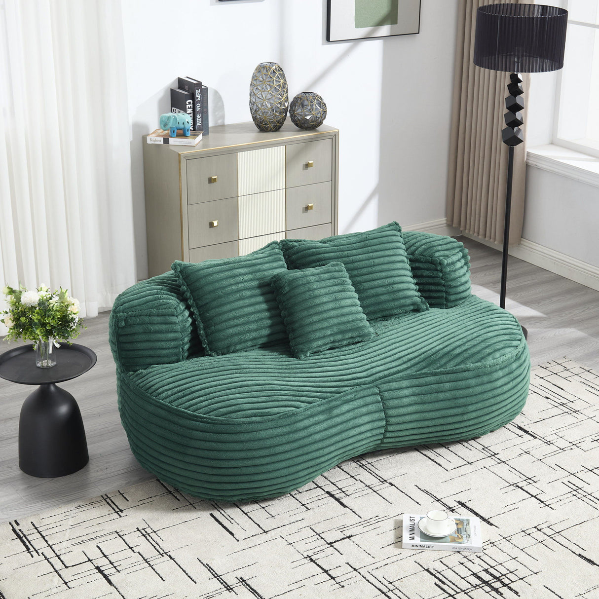 Bean Bag, Lazy Sofa Comfort Lounger High Back Chair
