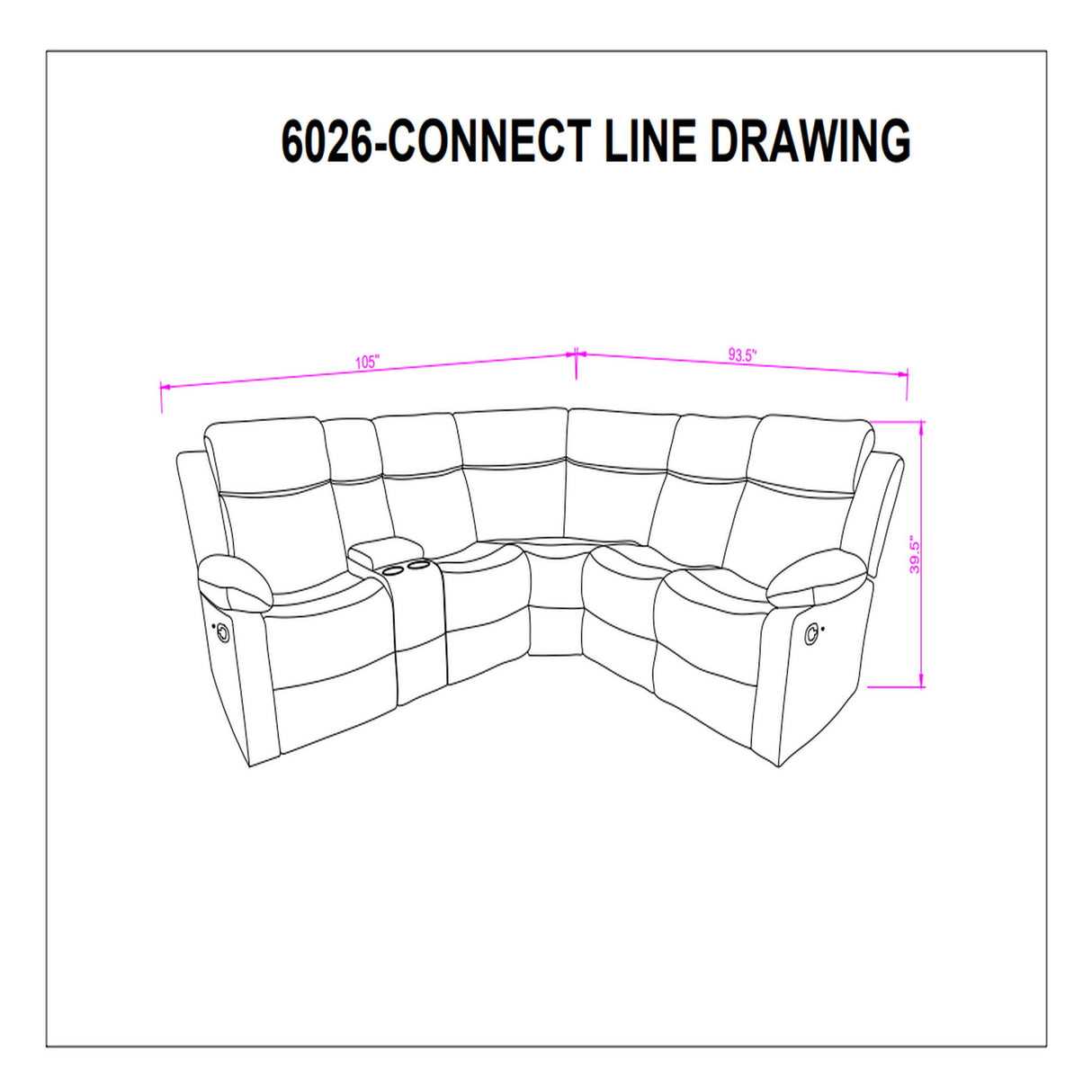 Sectional Sofa With Recline And Storage