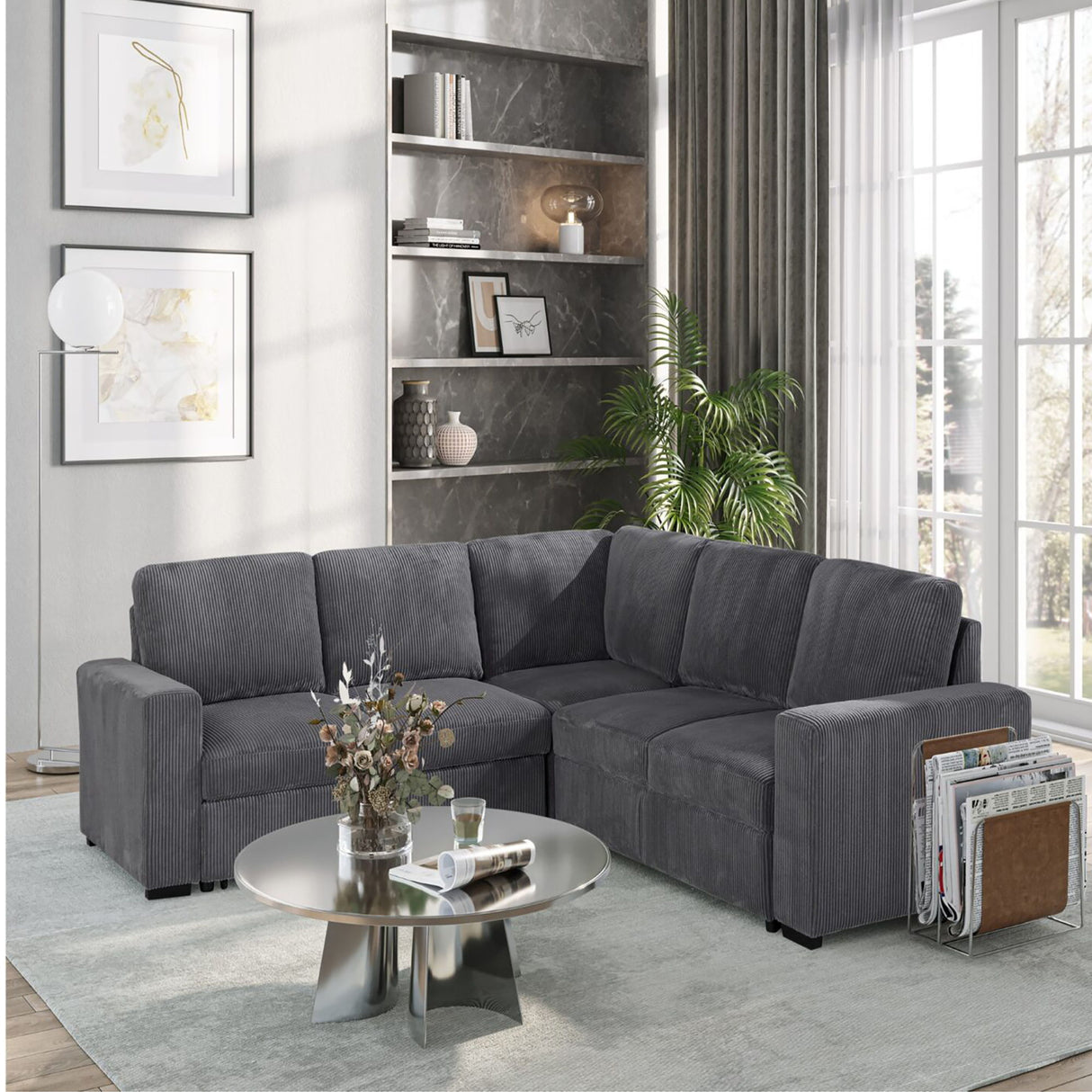 Melody - Sectional Sofa With Cushioning