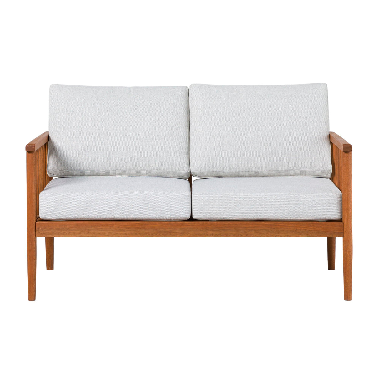 Contemporary Cushioned Patio Triple Lounge