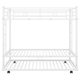 Twin Over Twin Bunk Bed With Trundle