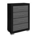 Messa - 5 Piece Bedroom Set With Bookcase Headboard