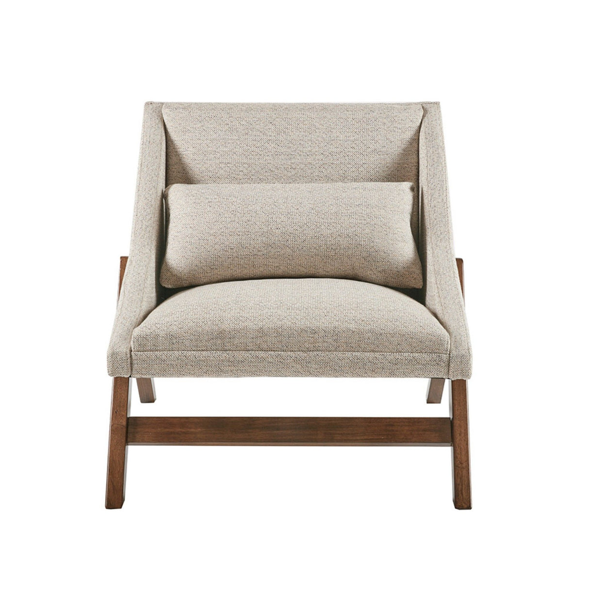 Chair With Removable Pillow - Brown